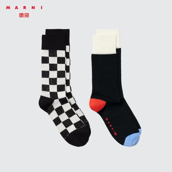 COPY - Uniqli x MARNI HEATTECH Socks (2 Pairs) - Picture 1 of 1